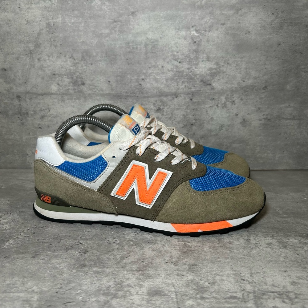 New Balance Women's Blue and Orange Sneakers